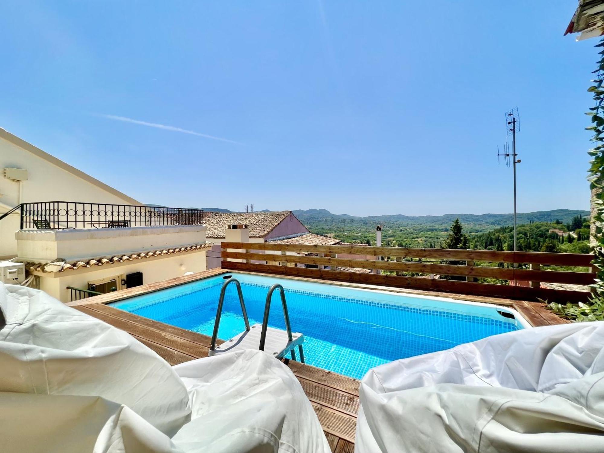 Casa Dolce With Private Plunge Pool By Dadovillas Agrafoi Екстериор снимка